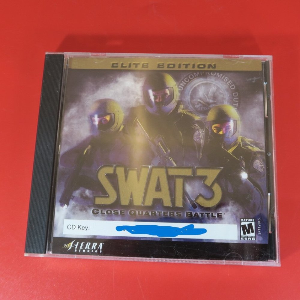 SWAT 3 Close Quarters Battle: Elite Edition by Sierra (PC, 2000) CD-ROM